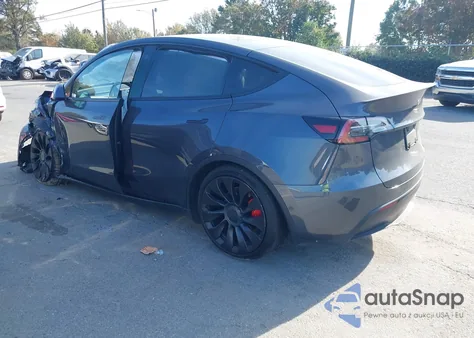 2022 Tesla Model Y Performance Dual Motor All-Wheel Drive из США, поврежденный, VIN 7SAYGDEF1NF368587